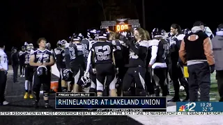 Rhinelander at Lakeland Union Football Highlights 10-14-22