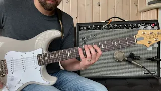 7 Minutes with a PRS Silver Sky into a Fender Tone Master Deluxe Reverb