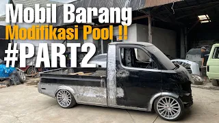 MODIFIKASI GRAN MAX PICK UP , MOBIL BARANG YG GOKIL BANGET AKHIR NYA SELESAI JUGA ‼️ #PART2