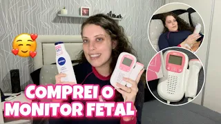 DOPPLER FETAL PORTÁTIL VALE A PENA COMPRAR? OUVINDO O CORAÇÃO DA BEBÊ EM CASA ❤️ COMO USAR?