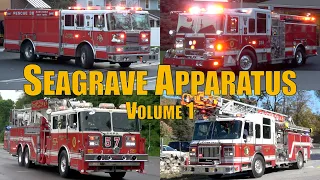 Fire Trucks Responding Compilation: Seagrave Apparatus (Volume 1)