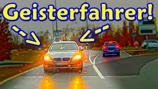 Heftiges Schlagloch, Mülltonne übersehen und Rausziehen auf der BAB  | DDG Dashcam Germany | #404