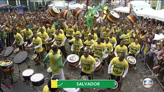 Olodum no ritmo da copa