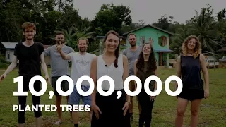 10 million trees planted with Ecosia