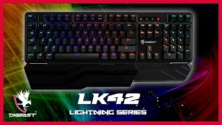 DIGIFAST LK42 Unboxing - Colorful and Gorgeous RGB Dynamic Lighting Effects! ASMR