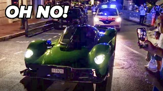 POLICE vs SUPERCARS in Monaco - Top Marques 2022