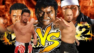 Wrestle Kingdom 2 PS2 Matches Kensuke Sasaki vs Taiyo Kea