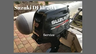 Suzuki DF15/20A Service | Tutorial | Motor&Getriebeölwechsel | Servicerückstellung | HowTo