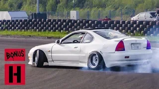 RWD Honda Prelude Turbo Drift Machine!