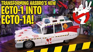 Transforming Hasbro's REAL GHOSTBUSTERS ECTO-1 into ECTO-1A!