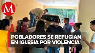 Desplazados por la violencia del crimen organizado en Michoacán
