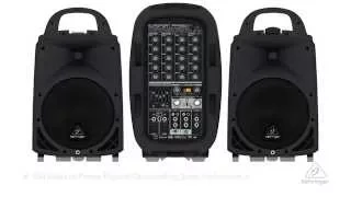 EUROPORT PPA500BT Portable PA System