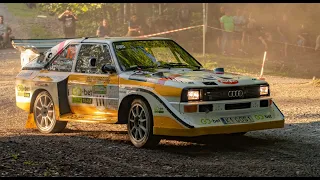 Rajd Wisły 2023 | Pure Sound Audi Quattro S1| Grzegorz Olchawski / Przemek Bosek - GO+bet Rally Team