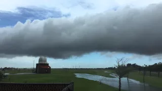 Stunning Roll Cloud Time Lapse - Brownsville, TX