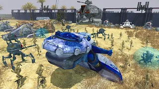Longest Clone Army FORTRESS Siege EVER!? - Men of War: Star Wars Mod battle Simulator