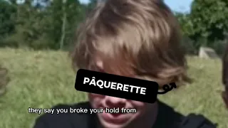 pâquerette (lyrics)