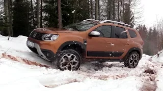 New Dacia Duster 2018 | 4x4 Off-road Driving footage