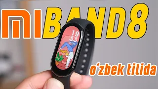 Xiaomi Mi Band 8 o'zbek tilida birinchi  tavsif