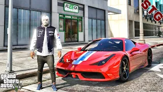 ROB FLEECA V2 HEIST MOD MISSIONS #185!!!( GTA 5 CJ REAL LIFE MODS)