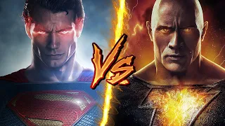 Superman VS Black Adam - Who Will Win? | Battle Arena | DCEU