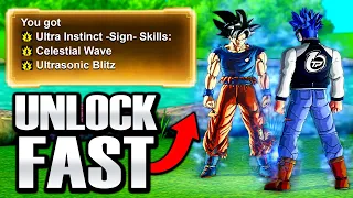 (FAST & EASY) How To Unlock CAC Ultra Instinct -Sign- Skills! Dragon Ball Xenoverse 2 DLC Pack 14