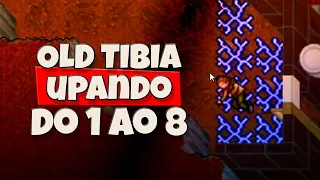 OLD TIBIA 7.4 - Upando do 1 ao 8 com amigos | ⛏