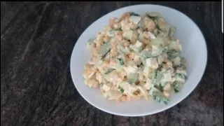 быстрый САЛАТ из огурцов,яиц и кукурузы