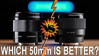 Sony 50mm f1.8 OSS vs 50mm f1.8 FE - WHICH IS BETTER & WHY?