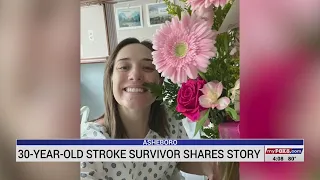 Asheboro woman talks surviving a stroke at 30