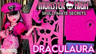 Monster High Skulltimate Secrets Draculaura doll review and unboxing!