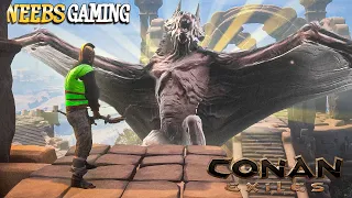 We are NOT READY for this GIANT BAT - Conan Exiles