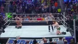 The Shield attack Sheamus & Orton after SmackDown (Off-air footage)