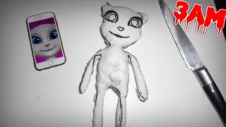 Ouvrir la PELUCHE TALKING ANGELA VAUDOU à 3H DU MATIN !