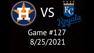Astros VS Royals  Condensed Game  Highlights 8/25/21