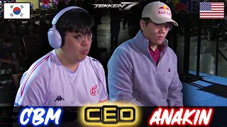 TEKKEN 7 - CBM (Noctis) 🇰🇷 vs 🇺🇸 Anakin (Jack7) Top 32 - CEO 2023