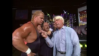 Curt Hennig still Refuses to join the 4 Horseman! Promo feat Ric Flair! 1997 (WCW)