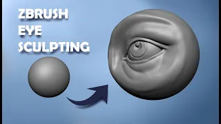 Zbrush Eye Sculpting tutorial