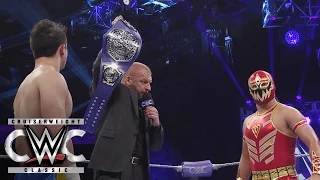 Triple H reveals the new WWE Cruiserweight Championship: Cruiserweight Classic Live Finale