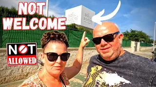 SPAIN MOTORHOME TRIP goes wrong we are NOT ALLOWED! | EUROPEAN  TRIP.