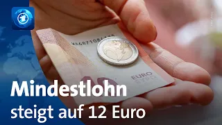 Neu ab 1. Oktober: Mindestlohn liegt nun bei 12 Euro pro Stunde