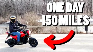 2022 Honda NAVI -- ATTEMPTING 150 MILES IN ONE DAY