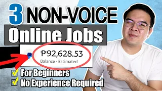 3 Non-Voice Online Jobs for Beginners