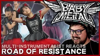 First Time Hearing BABYMETAL 'Road of Resistance' Live | Multi-Instrumentalist Reaction + Analysis