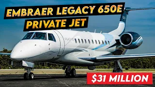 Embraer Legacy 650E: Discover the $31 Million Luxury Jet