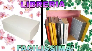 LIBRERIA CON SCATOLA PER SCARPE || FACILISSIMA || FAI-DA-TE ||