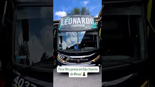 Ônibus Black - Advance Transatur (Leonardo e Zé Felipe, juntos em São Vicente de Minas-MG)