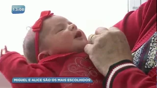 Veja quais os nomes mais dados por pais para os filhos