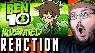 The ENTIRE Story of Ben 10 ILLUSTRATED [All 5 Parts] The Ben 10 Timeline is Crazy #ben10 REACTION!!!