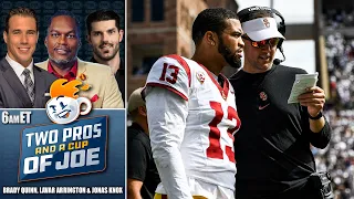 Could USC HC Lincoln Riley Follow Caleb Williams to the NFL? | 2 PROS & A CUP OF JOE