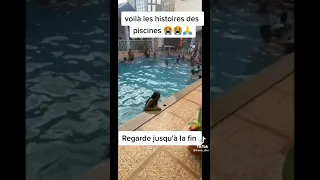 Incroyable voilà les histoires des piscines 😱😱😱😱